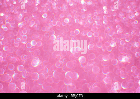 Pink glitter with bokeh Stock Photo