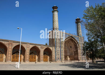 Jameh Mosque or Cathedral Mosque in Qazvin, northern Iran Stock Photo