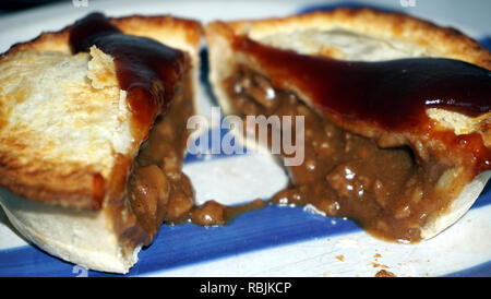 Australian Meat pie Stock Photo