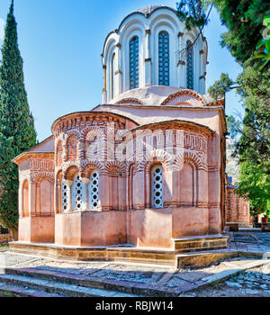 The monastery of Nea Moni in Chios island, Greece Stock Photo