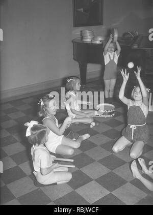 Small school children in a vintage school class photo circa 1937 taken ...