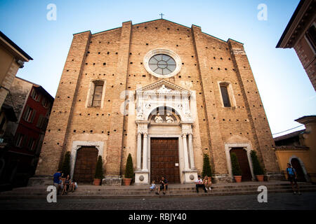 July 7, 2013. Italy. The city of Salo on the shores of Lake Lago di Garda in summer, the Lombardy region. Stock Photo