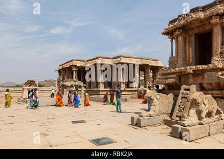 Vittala Temple, Hampi, Karnataka, India Stock Photo