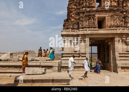 Vittala Temple, Hampi, Karnataka, India Stock Photo