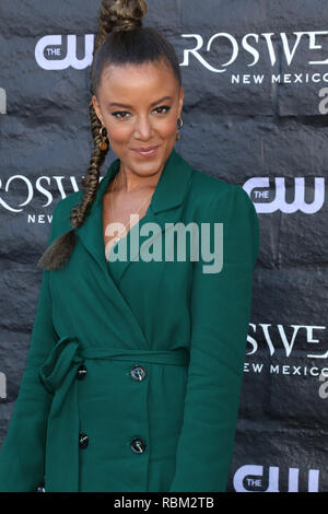 January 10, 2019 - West Hollywood, CA, USA - LOS ANGELES - JAN 10:  Heather Hemmens at the ''Roswell, New Mexico'' Experience at the 8801 Sunset Blvd on January 10, 2019 in West Hollywood, CA (Credit Image: © Kay Blake/ZUMA Wire) Stock Photo