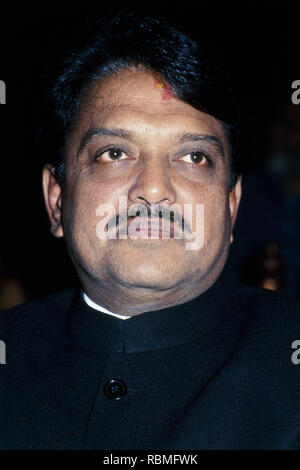 Portrait of Vilasrao Deshmukh, India, Asia Stock Photo