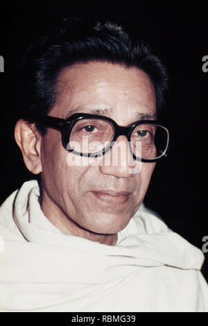 Close up of Bal Thackeray, India, Asia Stock Photo