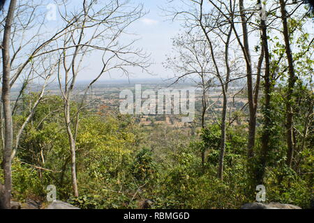 Berg Phnom Chisor Stock Photo