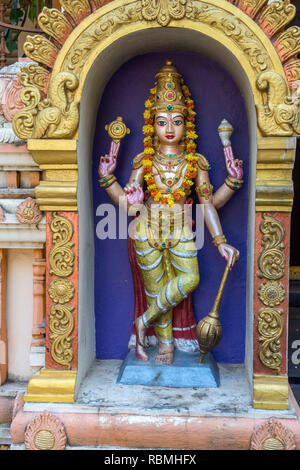 Lord Vishnu idol, Rajahmundry, Andhra Pradesh, India Stock Photo