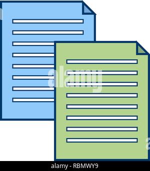 Vector Files Icon Stock Vector