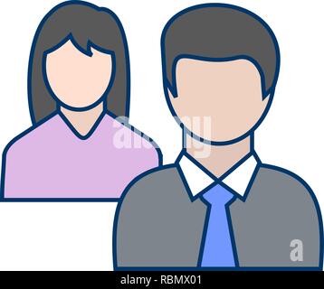 Vector Users Icon Stock Vector