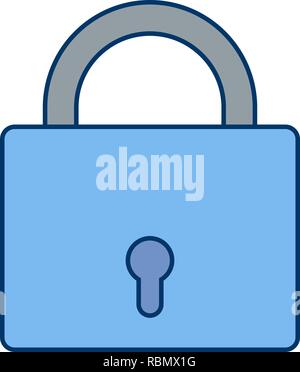 Vector Lock Icon Stock Vector