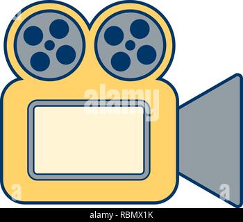 Vector Video Camera Icon Stock Vector