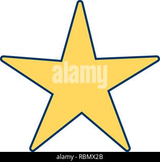 Vector Star Icon Stock Vector