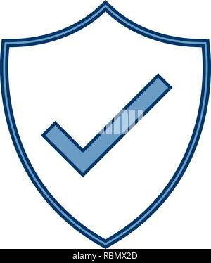 Vector Shield Icon Stock Vector