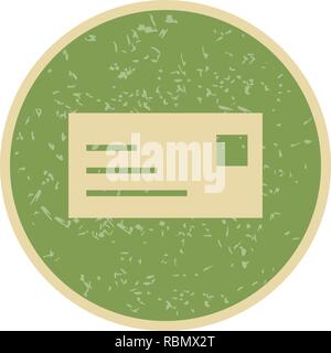 Vector ID Card Icon Stock Vector