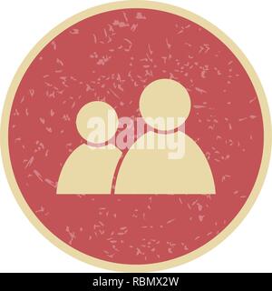 Vector Users Icon Stock Vector