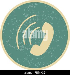 Vector Active Call Icon Stock Vector