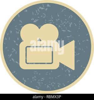 Vector Video Camera Icon Stock Vector