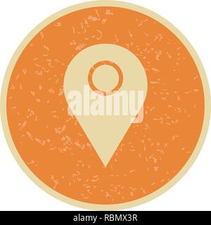 Vector Location Icon Stock Vector