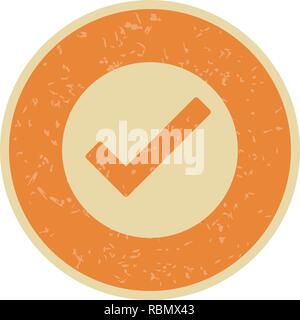 Vector Valid Icon Stock Vector