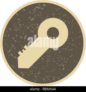 Vector Key Icon Stock Vector