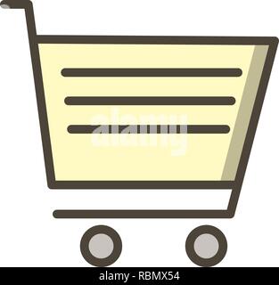Vector Cart Icon Stock Vector