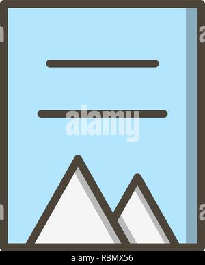 Vector Document Icon Stock Vector
