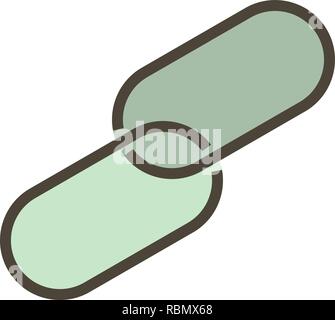 Vector Attachment Icon 					 Stock Vector