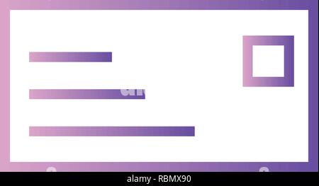Vector ID Card Icon Stock Vector