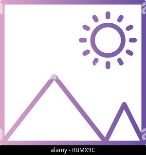 Vector Picture Icon Stock Vector