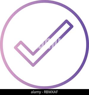 Vector Valid Icon Stock Vector