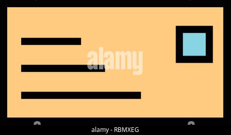 Vector ID Card Icon Stock Vector