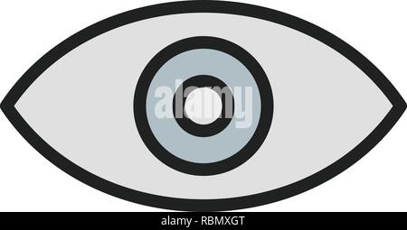 Vector View Icon Stock Vector