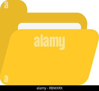 Vector Folder Icon Stock Vector