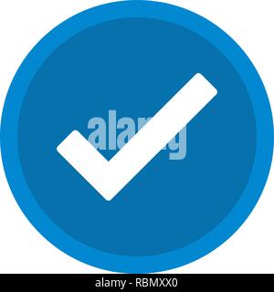Vector Valid Icon Stock Vector