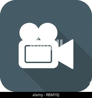 Vector Video Camera Icon Stock Vector