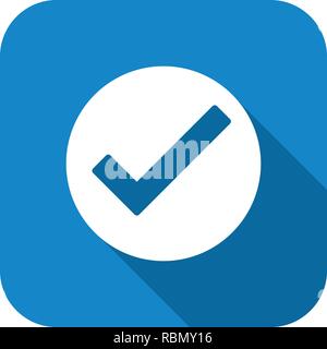 Vector Valid Icon Stock Vector