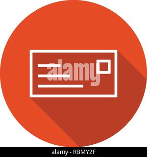 Vector ID Card Icon Stock Vector