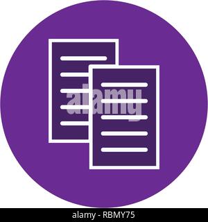 Vector Files Icon Stock Vector