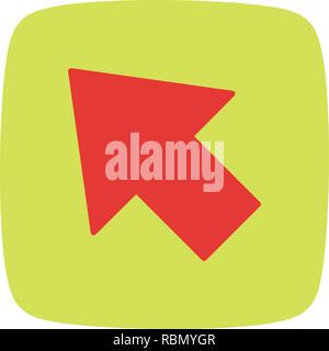 Vector Cursor Icon Stock Vector