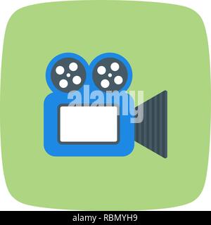 Vector Video Camera Icon Stock Vector