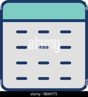Vector Calculator Icon Stock Vector