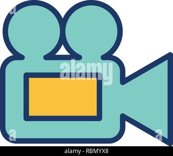 Vector Video Camera Icon Stock Vector