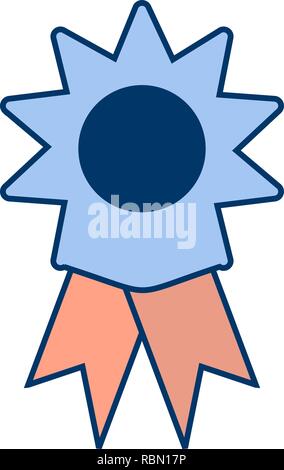 Vector Ribbon Icon Stock Vector