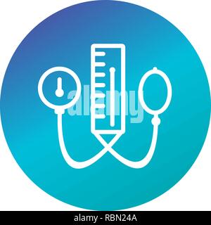 Vector BP Apparatus Icon Stock Vector