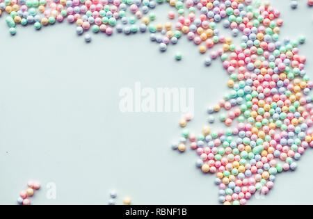 Colorful Polystyrene foam.creativity concepts Stock Photo