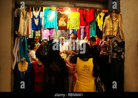 Street Life in the Souk, Homs. Syria, Middle East Stock Photo