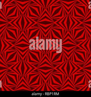 Art abstract geometric dark red romb pattern Stock Vector