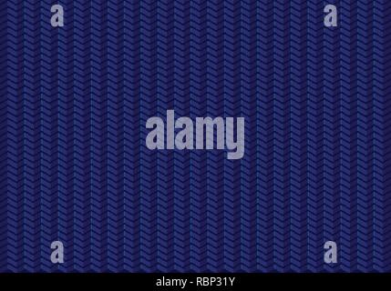 Arrows seamless pattern zig zag on blue background. Rugged sharp texture. Vector illustration Stock Vector
